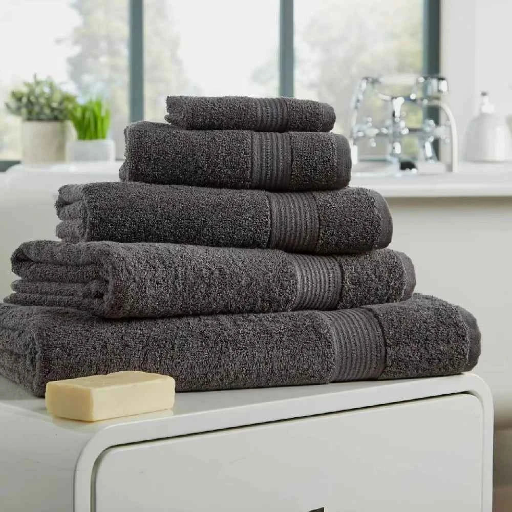 6 Pcs Towel Set 100% Egyptian Cotton 500 GSM