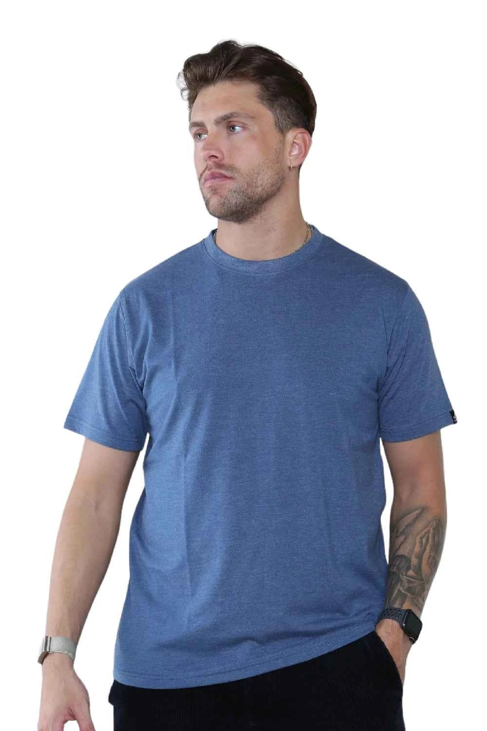 Pack of 5 Crew Neck Half Sleeves Mens Tshirts