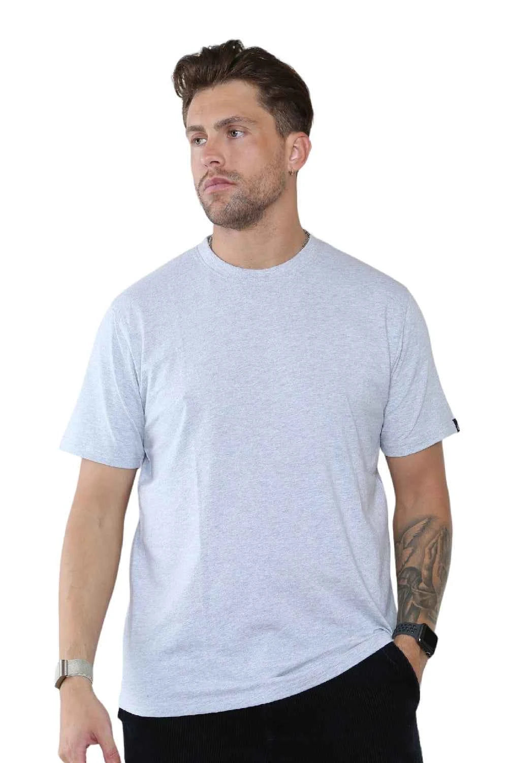 Pack of 5 Crew Neck Half Sleeves Mens Tshirts