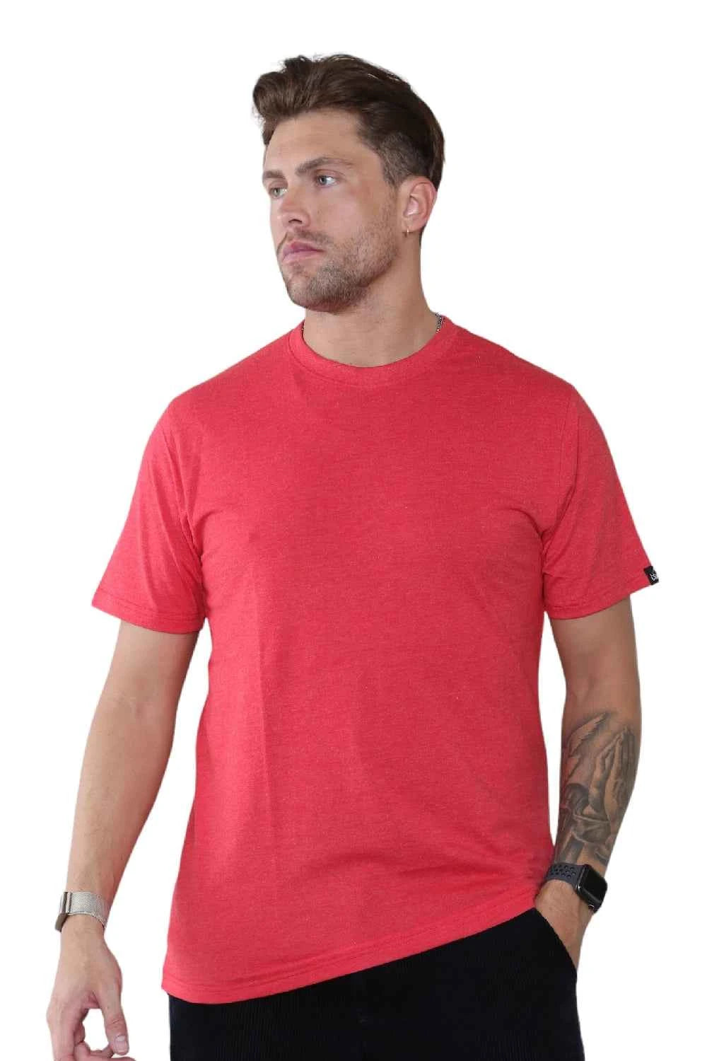 Pack of 5 Crew Neck Half Sleeves Mens Tshirts