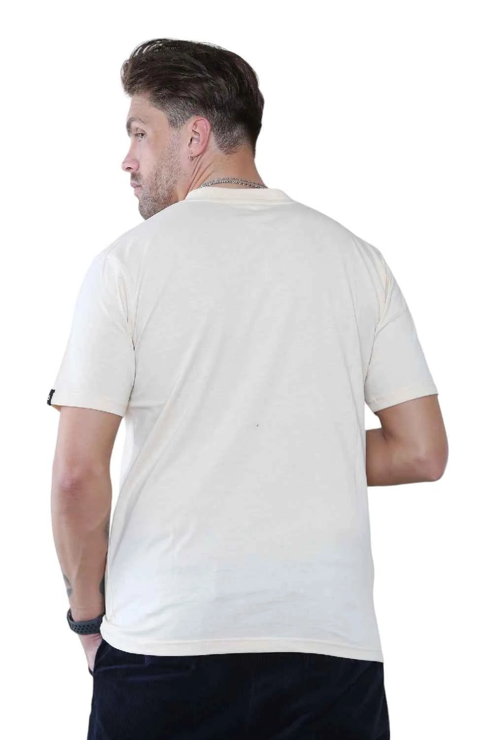 Pack of 4 Organic Cotton Men's V Neck T-Shirts