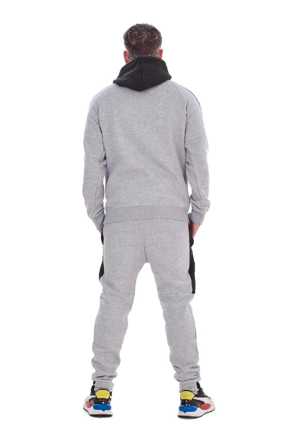 Mens Hooded Panelled Tracksuits