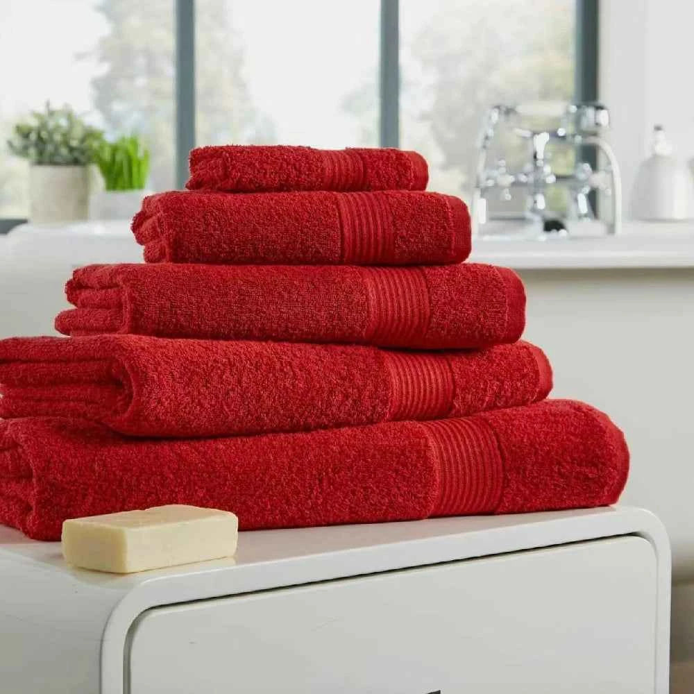 6 Pcs Towel Set 100% Egyptian Cotton 500 GSM