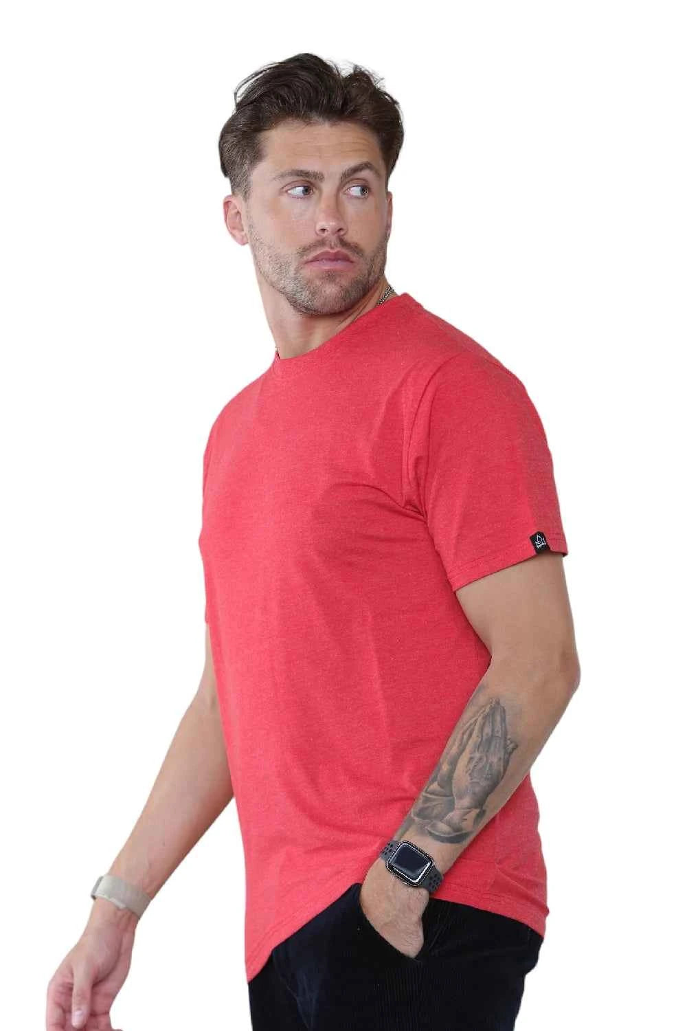 Pack of 5 Crew Neck Half Sleeves Mens Tshirts
