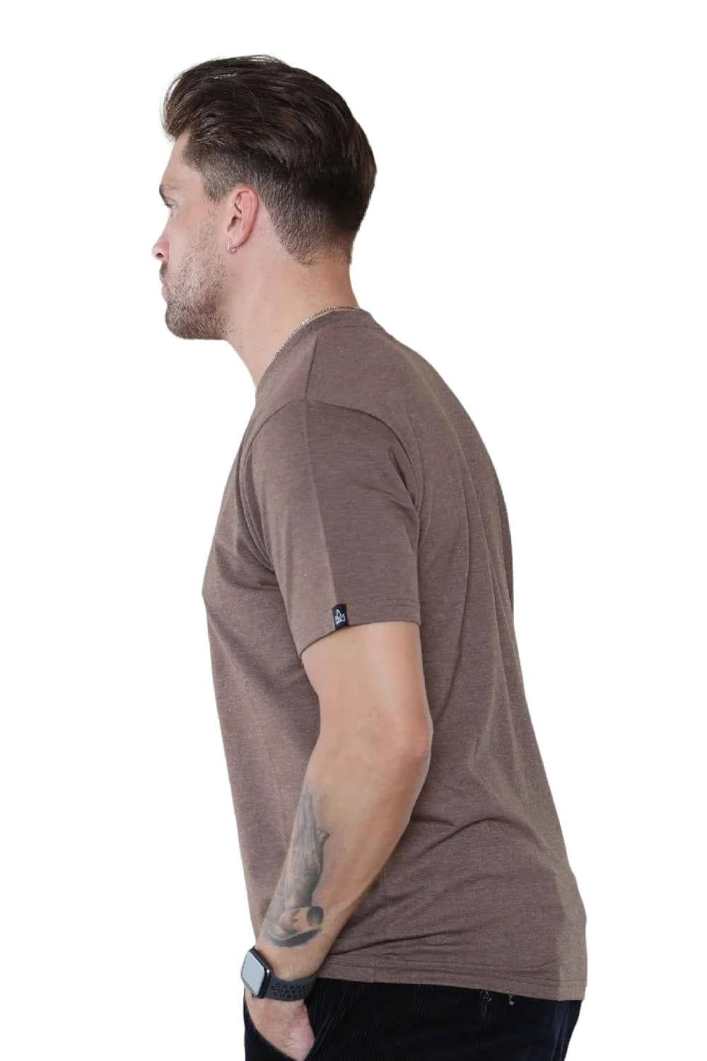 Pack of 5 Crew Neck Half Sleeves Mens Tshirts
