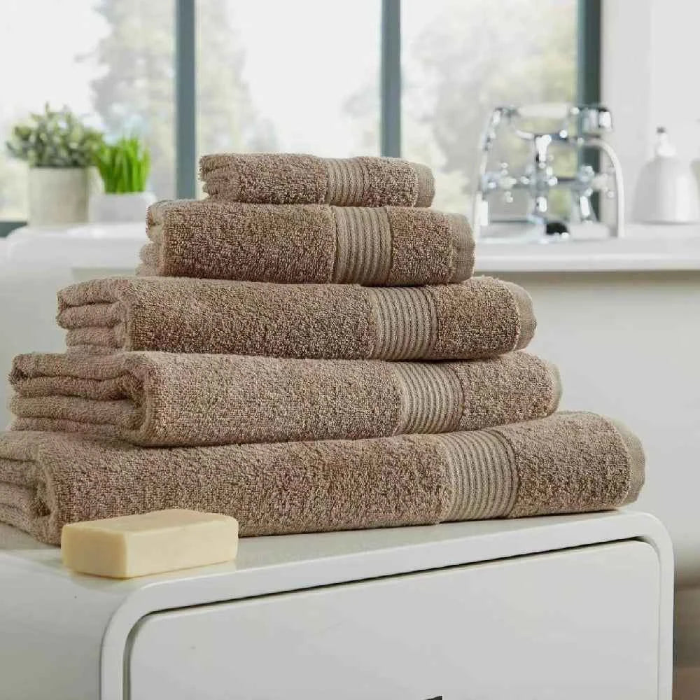 6 Pcs Towel Set 100% Egyptian Cotton 500 GSM