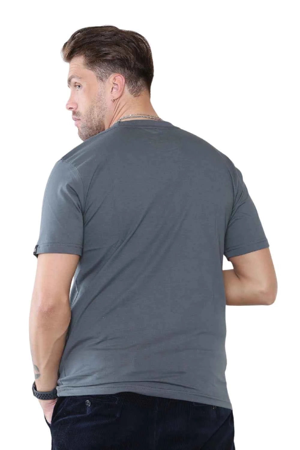 Pack of 4 Organic Cotton Men's Round Neck T-Shirts
