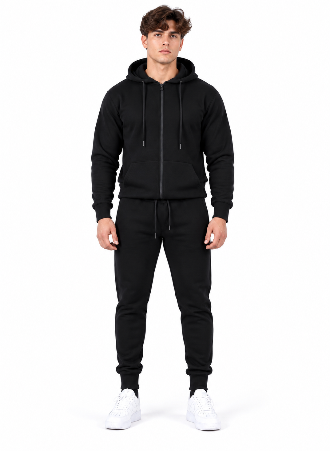 Wholesale Men's Zip-Up Hoodie Tracksuits | Pack of 7