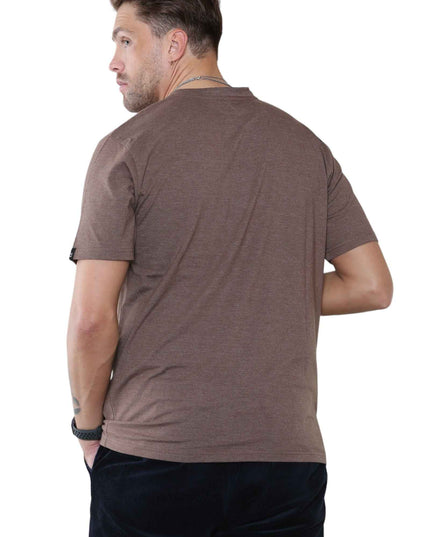 Pack of 5 Men's Henley Shirt Tee Top Plain V Neck Half Sleeves