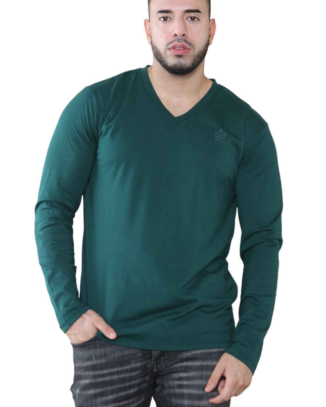 Pack of 3 Men's V Neck Full Sleeve T-Shirts