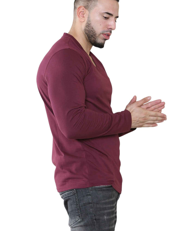 Pack of 3 Men's V Neck Full Sleeve T-Shirts
