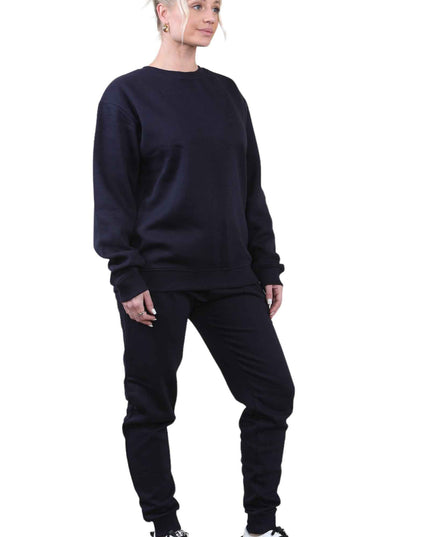 Ladies Tracksuit - 2PC Ladies Sweat Shirt Top & Drawstring Bottom