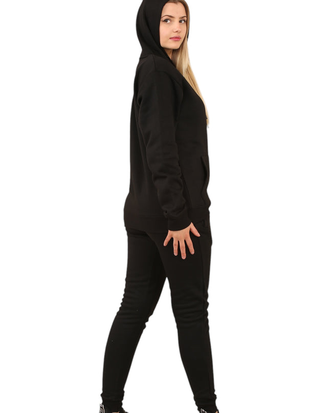 Ladies Hoodie Set - 2PC Ladies Hoodie Top & Drawstring Bottom - Track N Trend