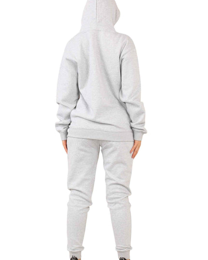 Ladies Hoodie Set - 2PC Ladies Hoodie Top & Drawstring Bottom