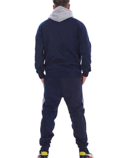 Mens Hooded Panelled Tracksuits