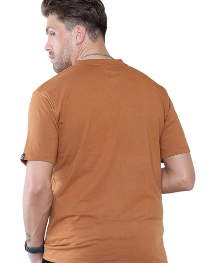 Pack of 4 Organic Cotton Men's V Neck T-Shirts