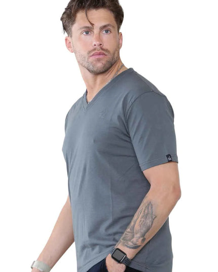Pack of 4 Organic Cotton Men's V Neck T-Shirts