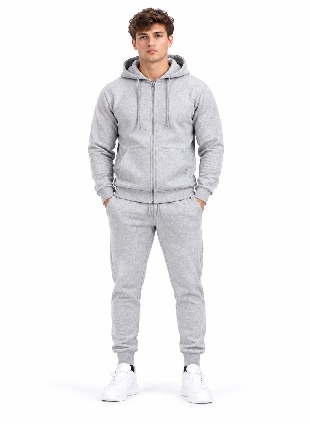 Wholesale Men's Zip-Up Hoodie Tracksuits | Pack of 7