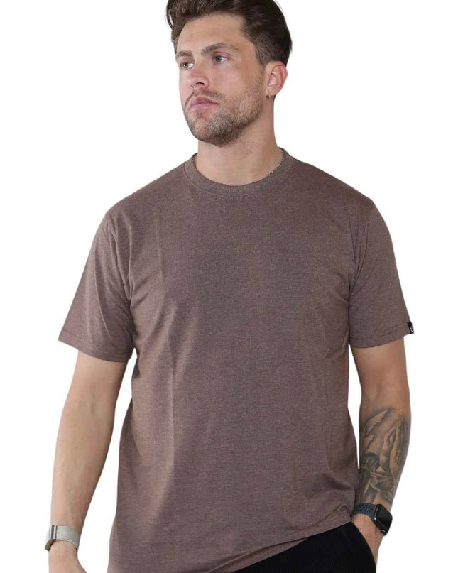 Pack of 5 Crew Neck Half Sleeves Mens Tshirts