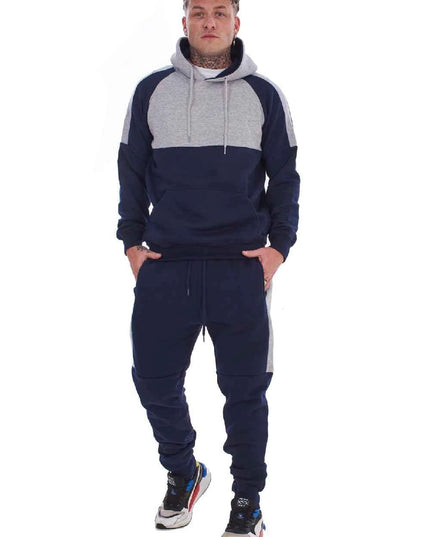 Mens Hooded Panelled Tracksuits
