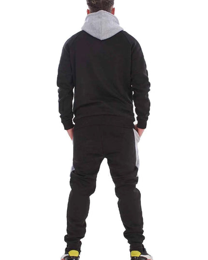 Mens Hooded Panelled Tracksuits