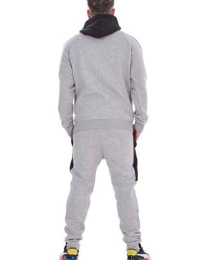Mens Hooded Panelled Tracksuits