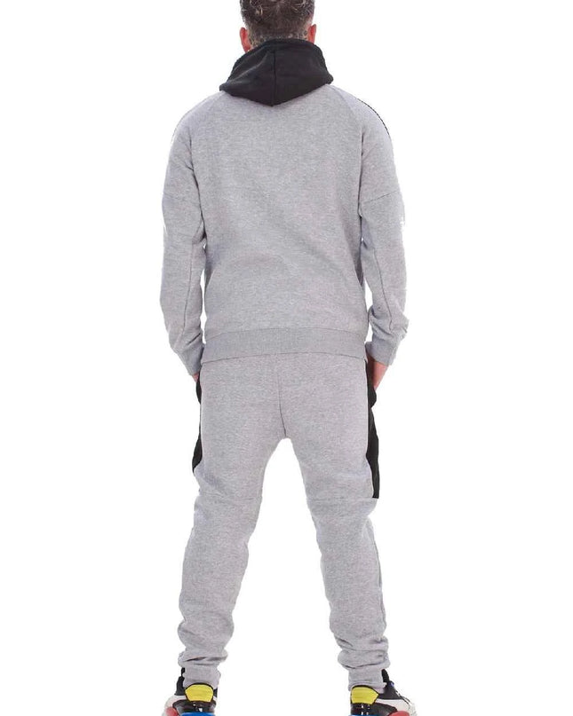 Mens Hooded Panelled Tracksuits