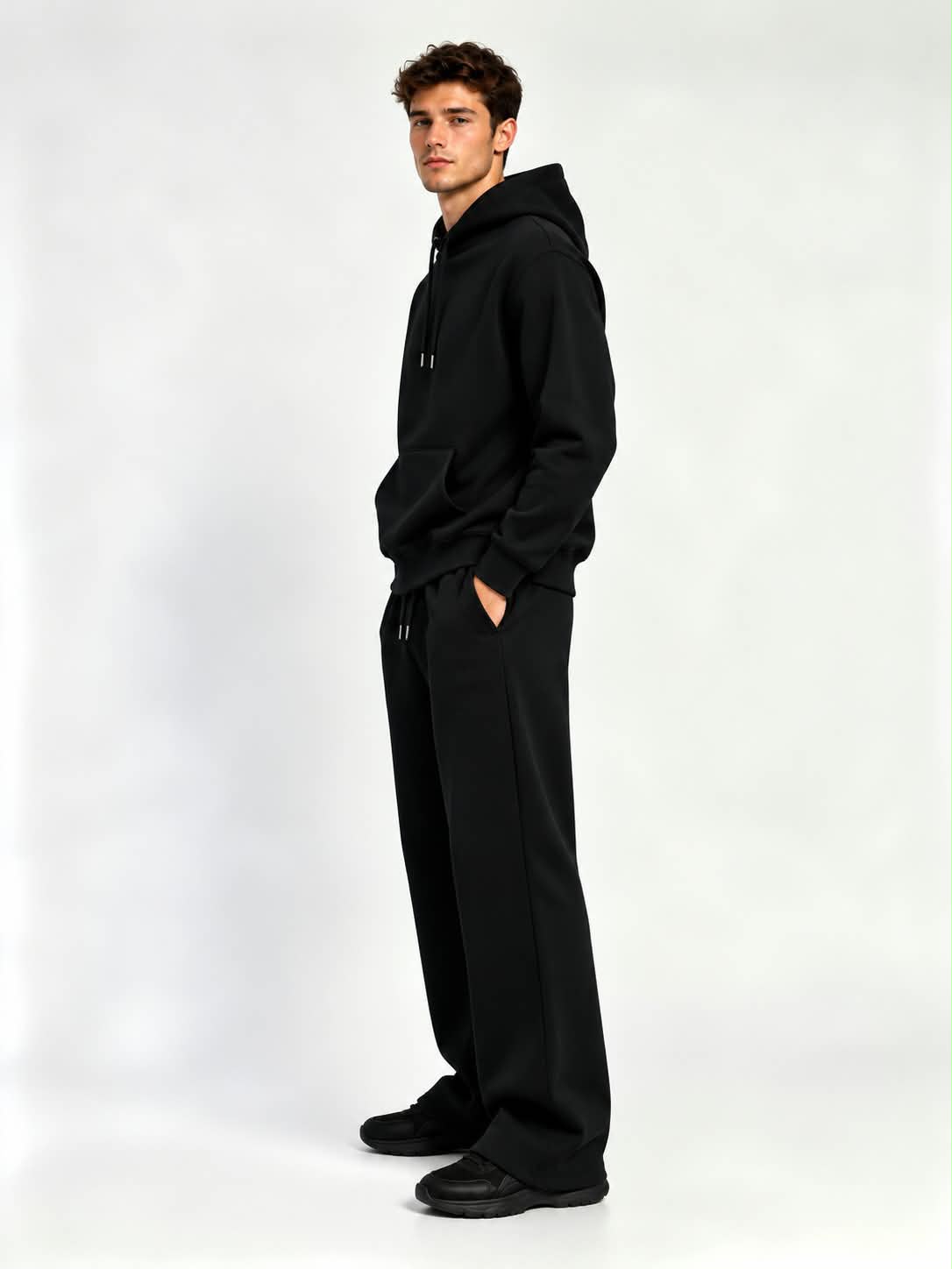 Wholesale Men's Oversized Hoodie & Joggers Tracksuit Set – Pack of 6