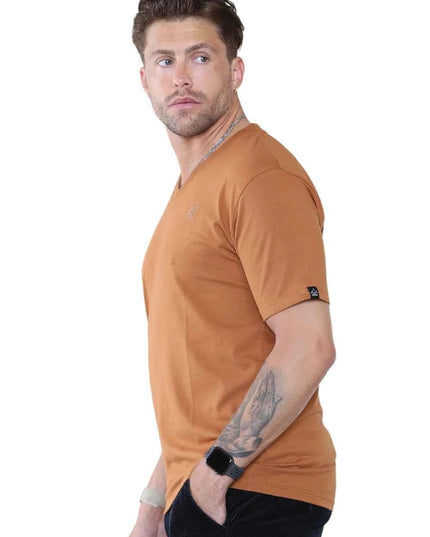 Pack of 4 Organic Cotton Men's V Neck T-Shirts
