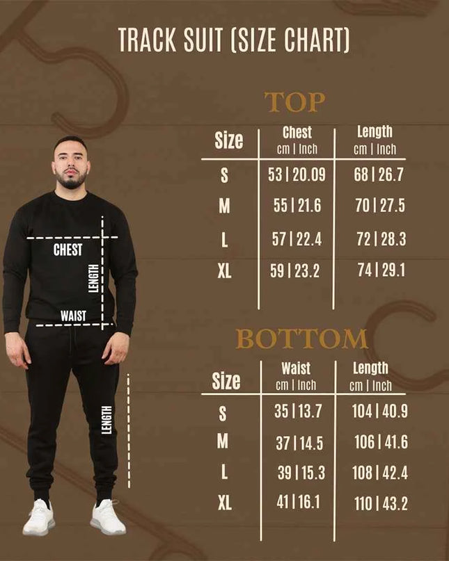 Men's 2pcs Solid Jogger Set Drawstring Waist Pants & Sweatshirt