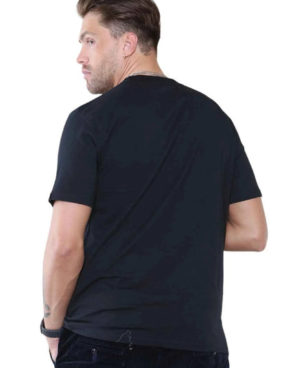Pack of 4 Organic Cotton Men's Round Neck T-Shirts