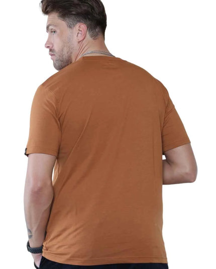 Pack of 4 Organic Cotton Men's Round Neck T-Shirts