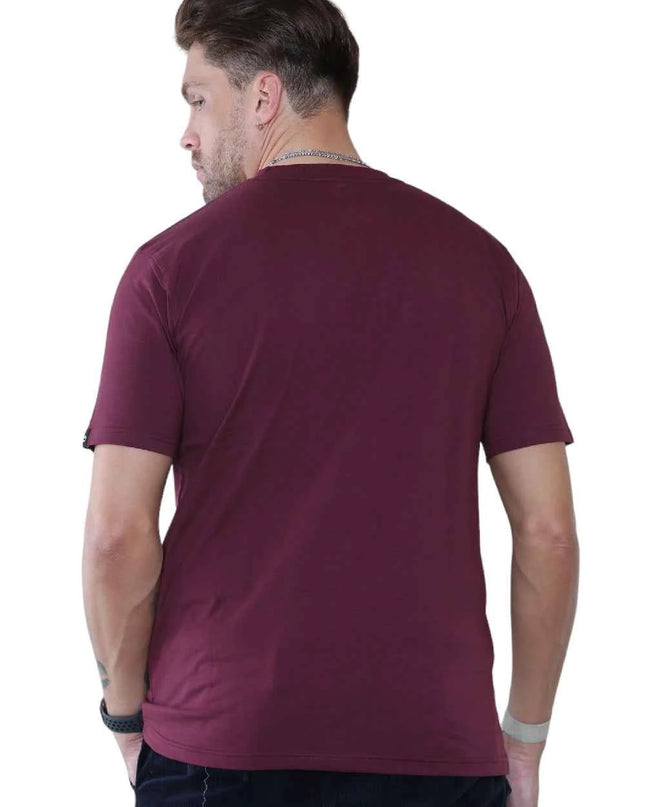 Pack of 4 Organic Cotton Men's Round Neck T-Shirts