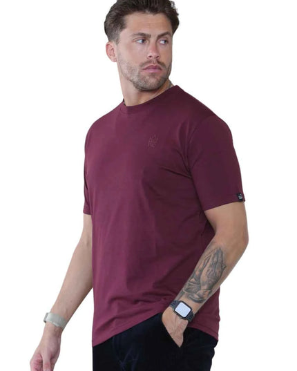 Pack of 4 Organic Cotton Men's Round Neck T-Shirts