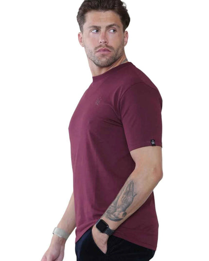 Pack of 4 Organic Cotton Men's Round Neck T-Shirts