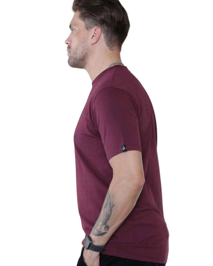 Pack of 4 Organic Cotton Men's Round Neck T-Shirts