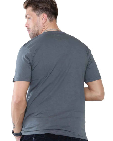 Pack of 4 Organic Cotton Men's Round Neck T-Shirts