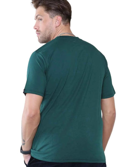 Pack of 4 Organic Cotton Men's Round Neck T-Shirts