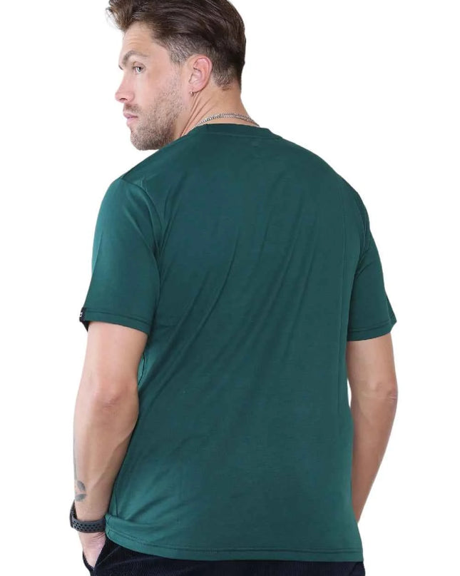 Pack of 4 Organic Cotton Men's Round Neck T-Shirts