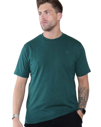 Pack of 4 Organic Cotton Men's Round Neck T-Shirts