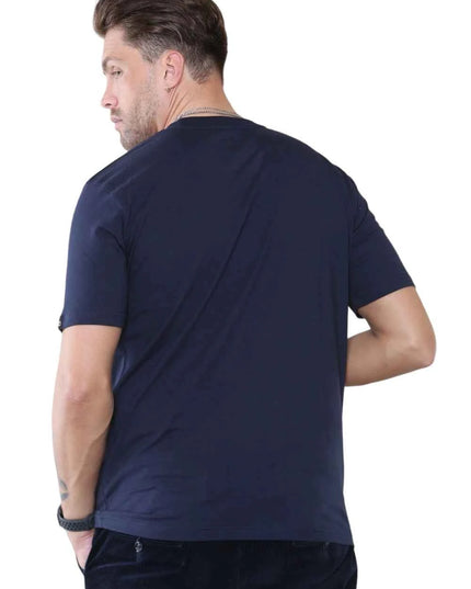 Pack of 4 Organic Cotton Men's Round Neck T-Shirts