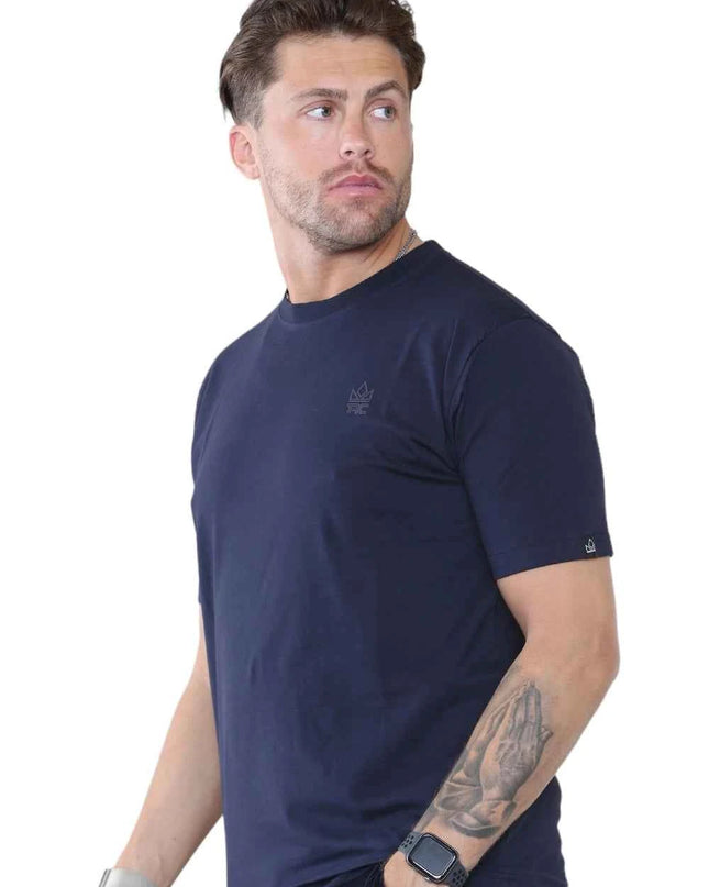 Pack of 4 Organic Cotton Men's Round Neck T-Shirts