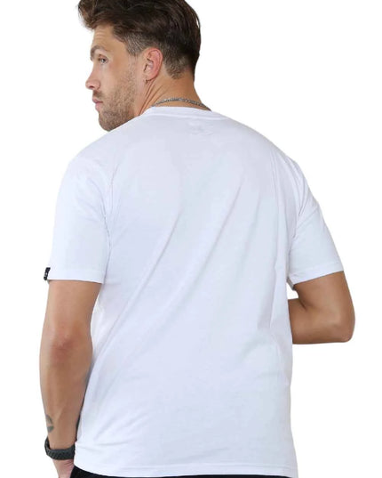 Pack of 4 Organic Cotton Men's Round Neck T-Shirts