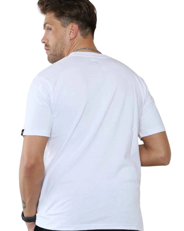Pack of 4 Organic Cotton Men's Round Neck T-Shirts