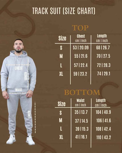 Men's 2pcs Solid Pocket Hoodie & Drawstring Waist Sweatpants Set