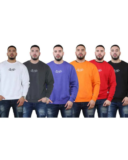 Unisex Loose Graphic Print Round Neck Longsleeves Sweatshirt