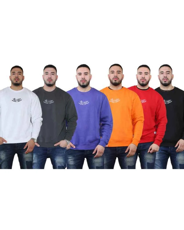 Unisex Loose Graphic Print Round Neck Longsleeves Sweatshirt