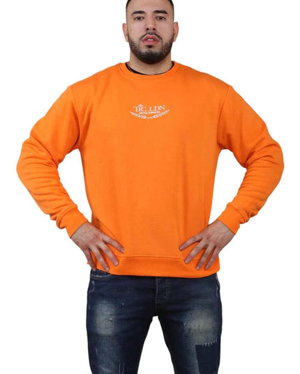 Unisex Loose Graphic Print Round Neck Longsleeves Sweatshirt