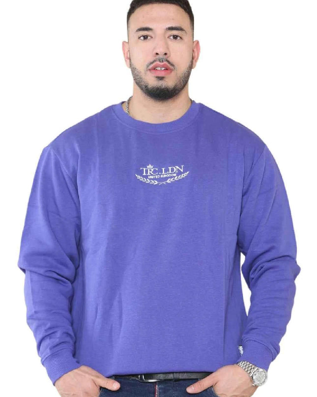 Unisex Loose Graphic Print Round Neck Longsleeves Sweatshirt