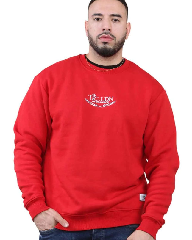 Unisex Loose Graphic Print Round Neck Longsleeves Sweatshirt
